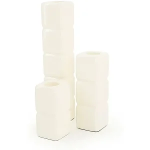 Betrouwbaar Kandelarenset Beige 240002 Cube