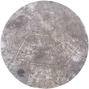 Superprijs Vloerkleed Space Trip 9322 Cities | Louis de Poortere