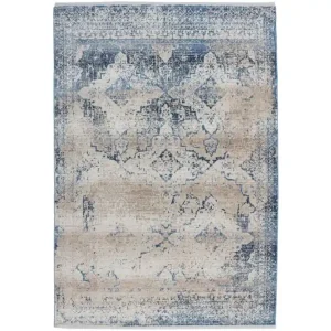 Vloerkleed 500 Creme Blauw Antigua Nieuw Model