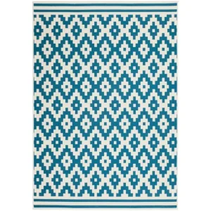 Favoriet Vloerkleed 300 Wit Turquoise Now!