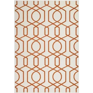 Vloerkleed 400 Ivoor Oranje Now! Exclusief