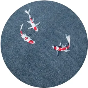 Aanbieding Vloerkleed Japanese Pond 9390 Pop | Louis de Poortere