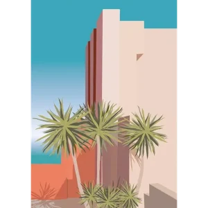 Budget Wandkleed Tropical Place