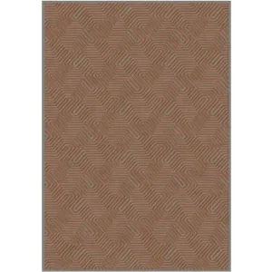 Vloerkleed 923 Anthracite Cognac Graphix | Brinker Express Levering