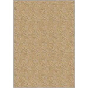 Vloerkleed 1016 Beige Gold Graphix | Brinker Hoge Kwaliteit
