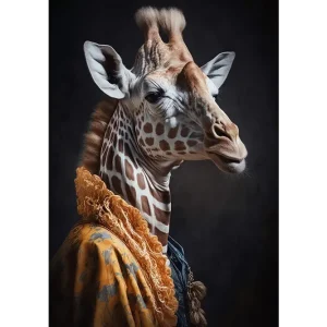 Speciale Aanbieding Wandkleed Giraffe
