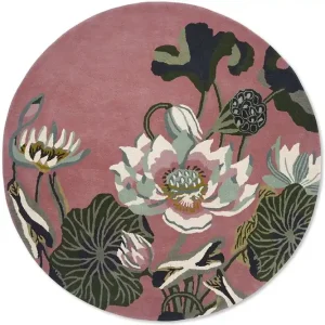 Gereduceerde Prijs Vloerkleed Dusty Rose 038602 Waterlily | Wedgwood Home