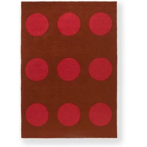 Shop Nu Vloerkleed Festival Dots Red 495800 Habitat | Brink & Campman