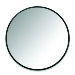 Voordeelprijs Umbra wandspiegel rond Hub 61 cm met zwarte rand