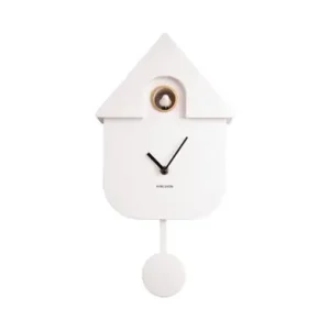 Actieprijs Karlsson Koekoeksklok Modern Cuckoo - Wit - 41x21,5x8,5cm