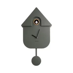 Garantie Inbegrepen Karlsson Koekoeksklok Modern Cuckoo - Jungle groen - 41x21,5x8,5cm