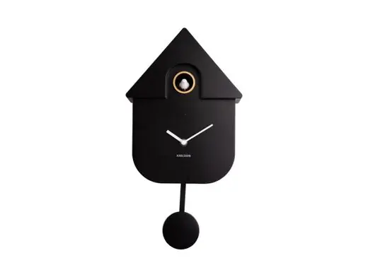 Modern Karlsson Koekoeksklok Modern Cuckoo - Zwart - 41x21,5x8,5cm