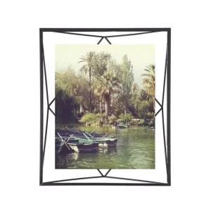 Handgemaakt Umbra fotolijst prisma voor 20 x 25 cm - Zwart