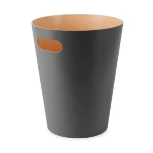 Wereldwijde Verzending Umbra Papierbak Woodrow - 7,5 Liter - Donker Grijs - Ø23x28cm