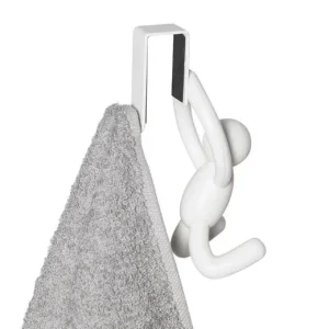 Beperkt Aanbod Umbra Deurhaak Buddy - Set Van 2 - Kastdeurhaakje - Wit - 6x8x13cm