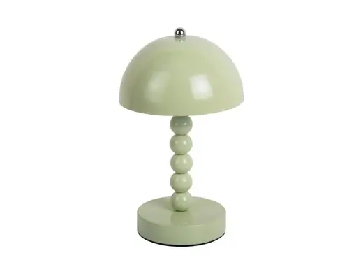 Leitmotiv Tafellamp Bubbles LED - Oplaadbaar - Zacht Groen - 16x16x27,5cm Laatste Kans