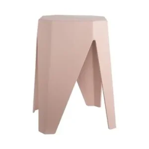 Leitmotiv Kruk Cherish - Kunststof - Zacht Roze - 29x29x47cm Lage Prijs