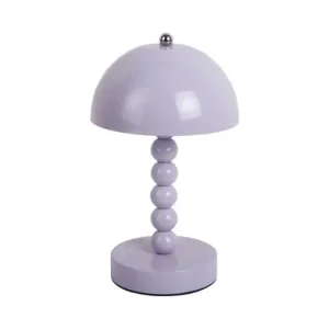 Exclusieve Aanbieding Leitmotiv Tafellamp Bubbles LED - Oplaadbaar - Zacht Paars - 16x16x27,5cm