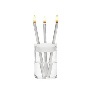Aanbieding Duo Design Olielampje van RVS Staafjes Flicker mini