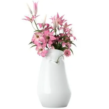Tassen bloemenvaas met relaxed gezicht - 91 Premium