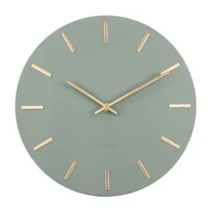 Shop Nu Karlsson Wandklok Charm - Small - Jungle groen - Ø30cm