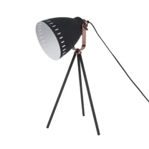 Leitmotiv Tafellamp Mingle - 3 Poot - Zwart - Ø16,5x54cm Must-Have