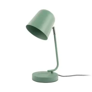 Modern Leitmotiv Tafellamp Encantar - Mat Vergrijsd Jade Groen - 15x15x38,5cm