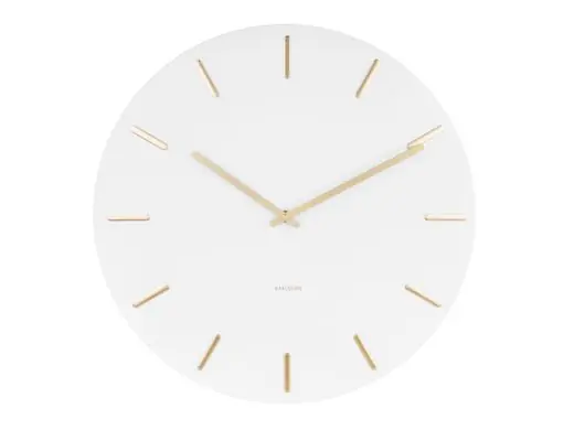 Trendy Karlsson Wandklok Charm - Wit - Ø45cm