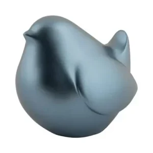 Pt Beeld Fat Bird - Vogel - Metallic - Donker Blauw - 8x10x10cm Koop Vandaag