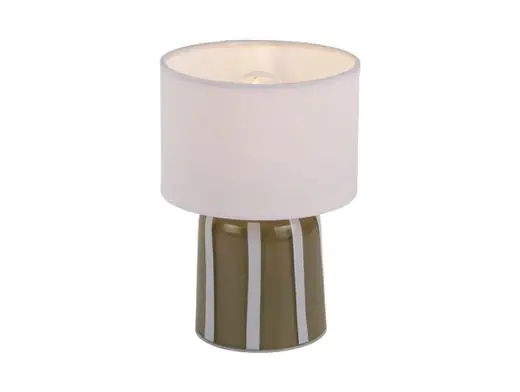 Hete Deal Leitmotiv Tafellamp Verano LED - Batterijfunctie - Tea Groen - 13,5x13,5x20cm