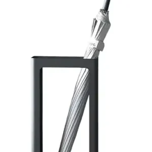 Yamazaki Paraplubak Tower - Slim - Rechthoek - Zwart - 22x12x50cm Nieuw Model