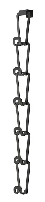 Yamazaki Opbergrek Chain - Small - Tassenrek - 6 Tassen - Zwart - 7,5x8x77cm Groothandel