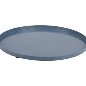 Pt Dienblad Servir Round - Medium - Decoratieve Schaal - Blauw - Ø35x1,5cm Professioneel