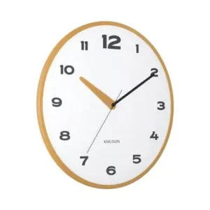 Bulkbestelling Karlsson Wandklok Brisk Dome - Oker Geel - Ø40cm