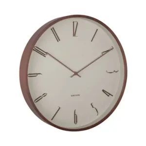 Rechtstreeks Van De Fabrikant Karlsson Wandklok Scandia - Warm Grijs - Ø40cm