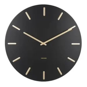 Origineel Karlsson Wandklok Charm - Zwart - Ø45cm