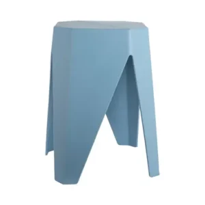 Leitmotiv Kruk Cherish - Kunststof - Zacht Blauw - 29x29x47cm Authentiek