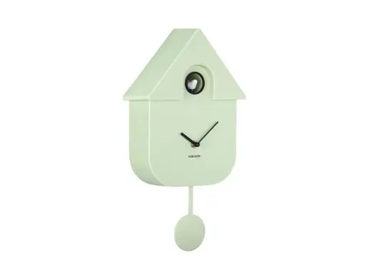 Merkproduct Karlsson Koekoeksklok Modern Cuckoo - Zacht Groen - 41x21,5x8,5cm