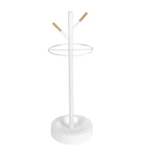 Leitmotiv Paraplubak Fushion - Wit - 25,5x25,5x74cm Betrouwbaar