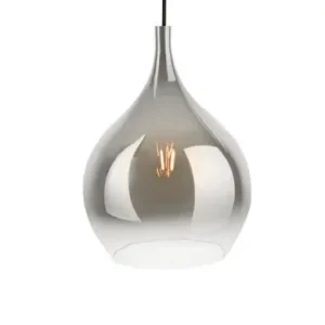 Leitmotiv Hanglamp Drup - Large - Shadow Chrome - Ø26x35,5cm Hete Deal