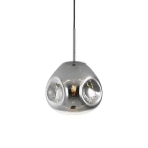 Leitmotiv Hanglamp Blown - Small - Chrome - Ø25x22cm Beste Prijs