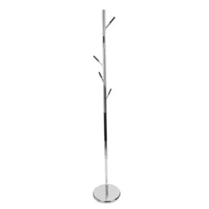 Leitmotiv Staande kapstok Fushion - Chrome - 177x28cm Voordeelprijs