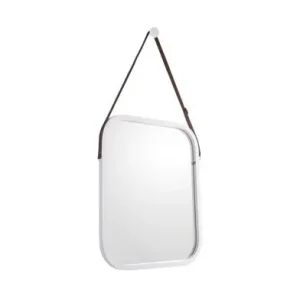 Actieprijs Pt Wandspiegel Idylllic - Wit - 33x40,5cm