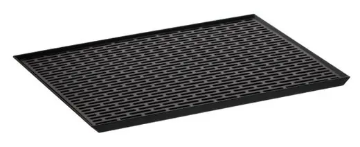 Korting Yamazaki Afdruipmat Tower - Zwart - 42,5x30,7x1,5cm