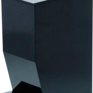 Betrouwbaar Yamazaki Pedaalemmer Tower - Zwart - 19x12x27,5cm - 4 liter