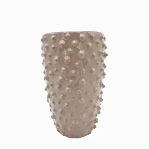 Nieuwe Collectie Pt Vaas Spotted - Faded Pink - Ø13x20,5cm