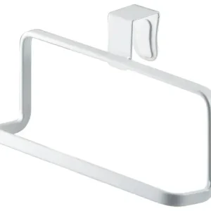 Yamazaki Deurhaak Tower - Theedoekhaak - Voor Kastdeur - Wit - 16x7x9,5cm Goedkoop