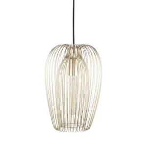 Beperkt Aanbod Leitmotiv Hanglamp Lucid - Large - Gold Plated - Ø30x45cm