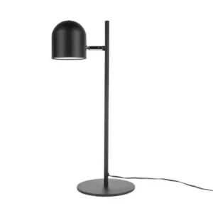 Gratis Retour Leitmotiv Tafellamp Delicate - Met Dimmer - Zwart - Ø9x45cm