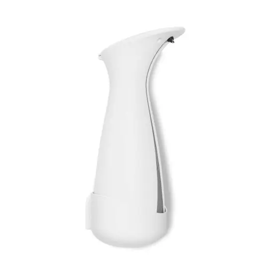 Umbra Zeepdispenser Otto - Met Sensor - Muurbeugel - 250 Ml - Wit - Grijs - 12x10x28cm Topkwaliteit